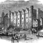 Baynard's Castle, London. Centre of Yorkist operations in London throughout the Wars of the Roses