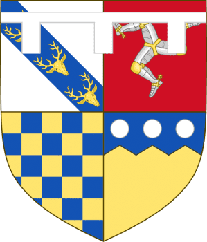 Coat of Arms of George, Lord Strange