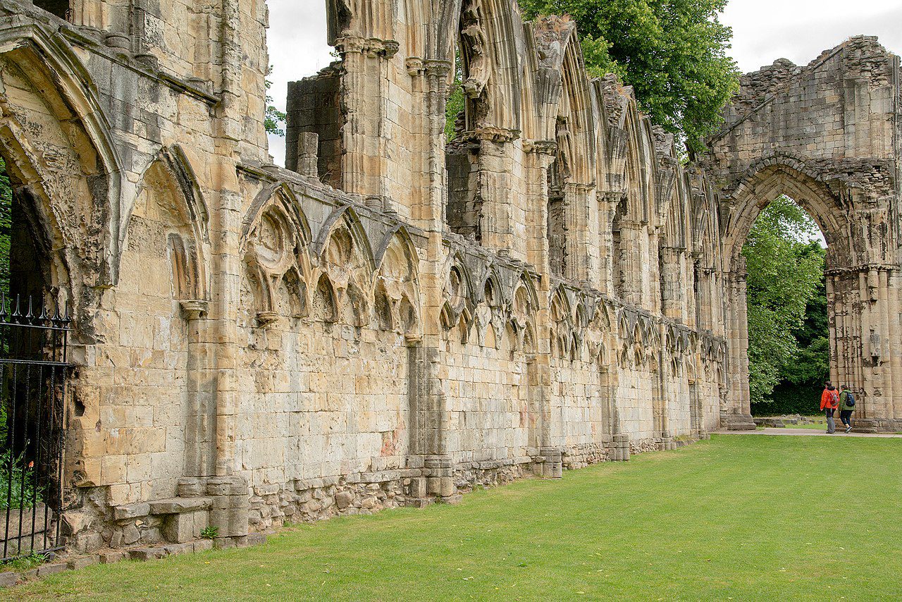 St. Mary's Abbey, York. Medieval Abbey