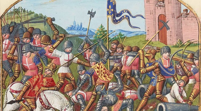 Death of Sir John Talbot, Earl of Shrewsbury, in the Battle of Castilion