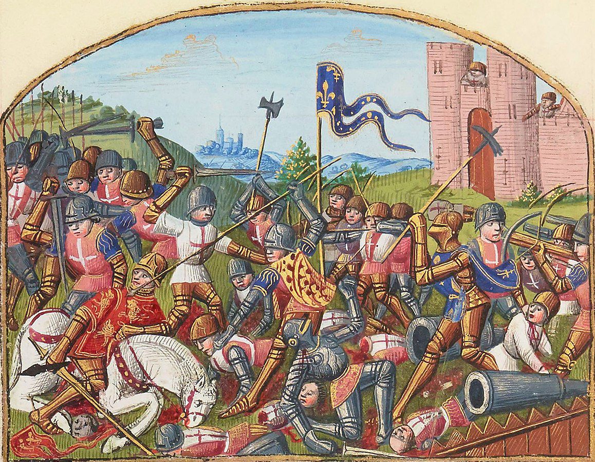 Death of Sir John Talbot, Earl of Shrewsbury, in the Battle of Castilion