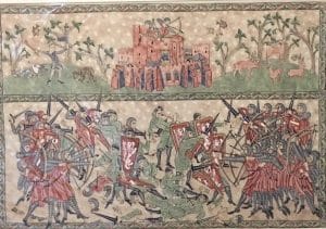 Battle of Nibley Green, 1470. Private feud