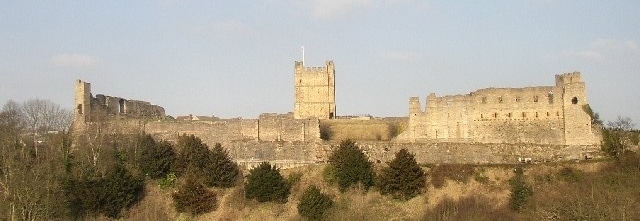 Richmond Castle, view from the south