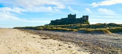 Bamburgh Castle, Northumberland. Photo by Matt Brown
