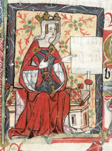 Empress Matilda. Nominated as rightful Queen. Fought for her right in what is called 'The Anarchy' against King Stephen