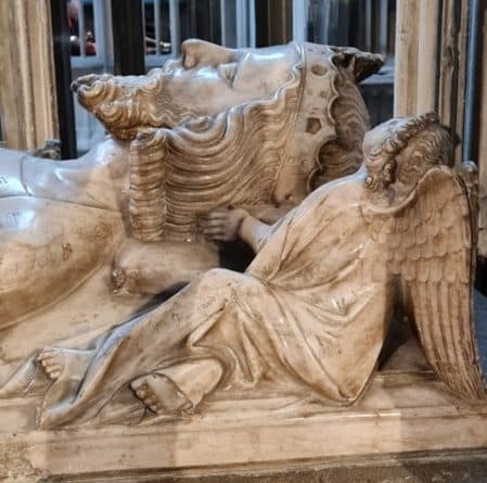 Tomb of King Edward II in Gloucester Cathedral