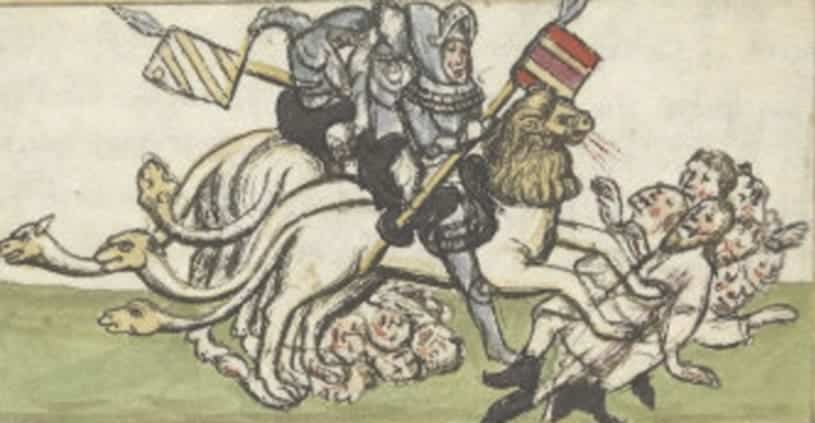 Prologue by Gilbert de la Porrée (ff. 2r-3v); Apocalypse (Revelation) in prose with glosses (ff. 3v-58v).