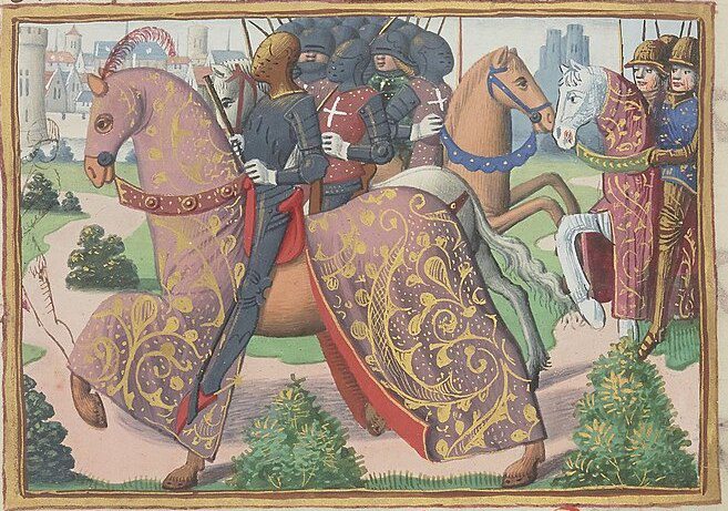 Campaign of Raoul de Gaucourt in Dauphiné, 1429, by Martial d'Auvergne