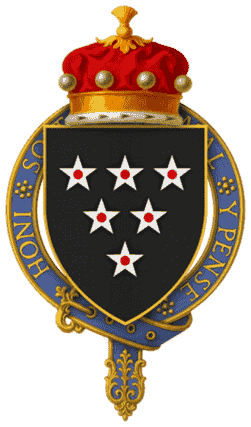 Coat of Arms of Willia, Bonville 1st Baron Bonville.