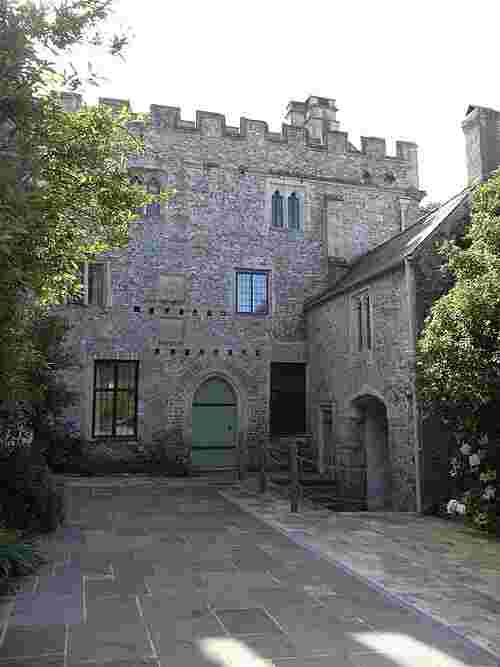 Part of Shute Manor House, birthplace of William Bonville 1st Baron Bonville