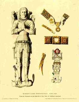 Effigy of Robert, 2nd Lord Hungerford in Salisbury Cathedral